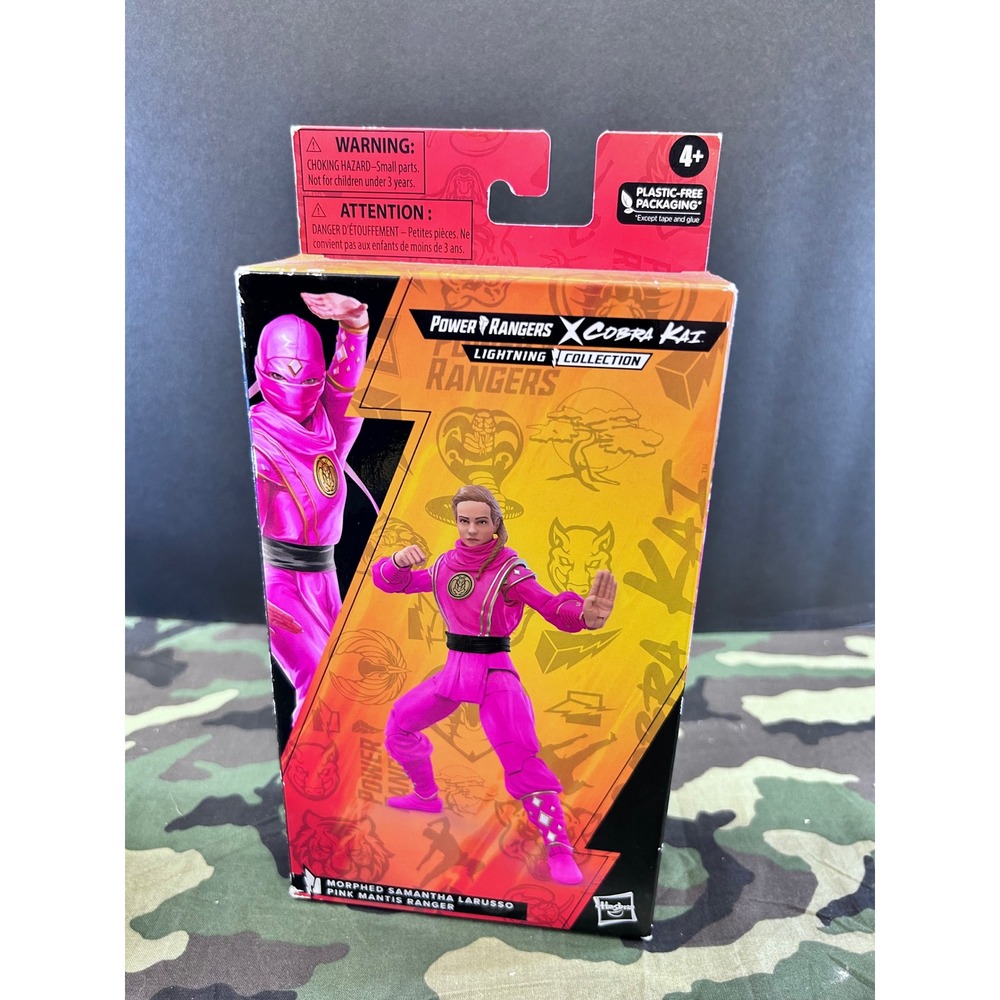 Power Rangers Lightning Collection Cobra Kai Pink Mantis Samantha LaRusso Figure